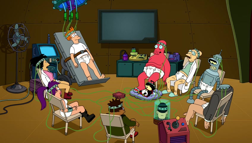 Futurama, S7 EP10 "Game of Tones"