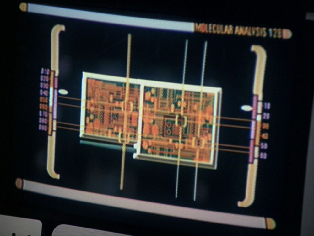 Star Trek: Enterprise
A synaptic transceiver was a device invented by The Doctor in an alternate2392, for use in piloting a vessel equipped with a neural interface. Implanted in the cerebral cortex, the device allowed synaptic interface to be established between the user's mind and the vessel's controls.