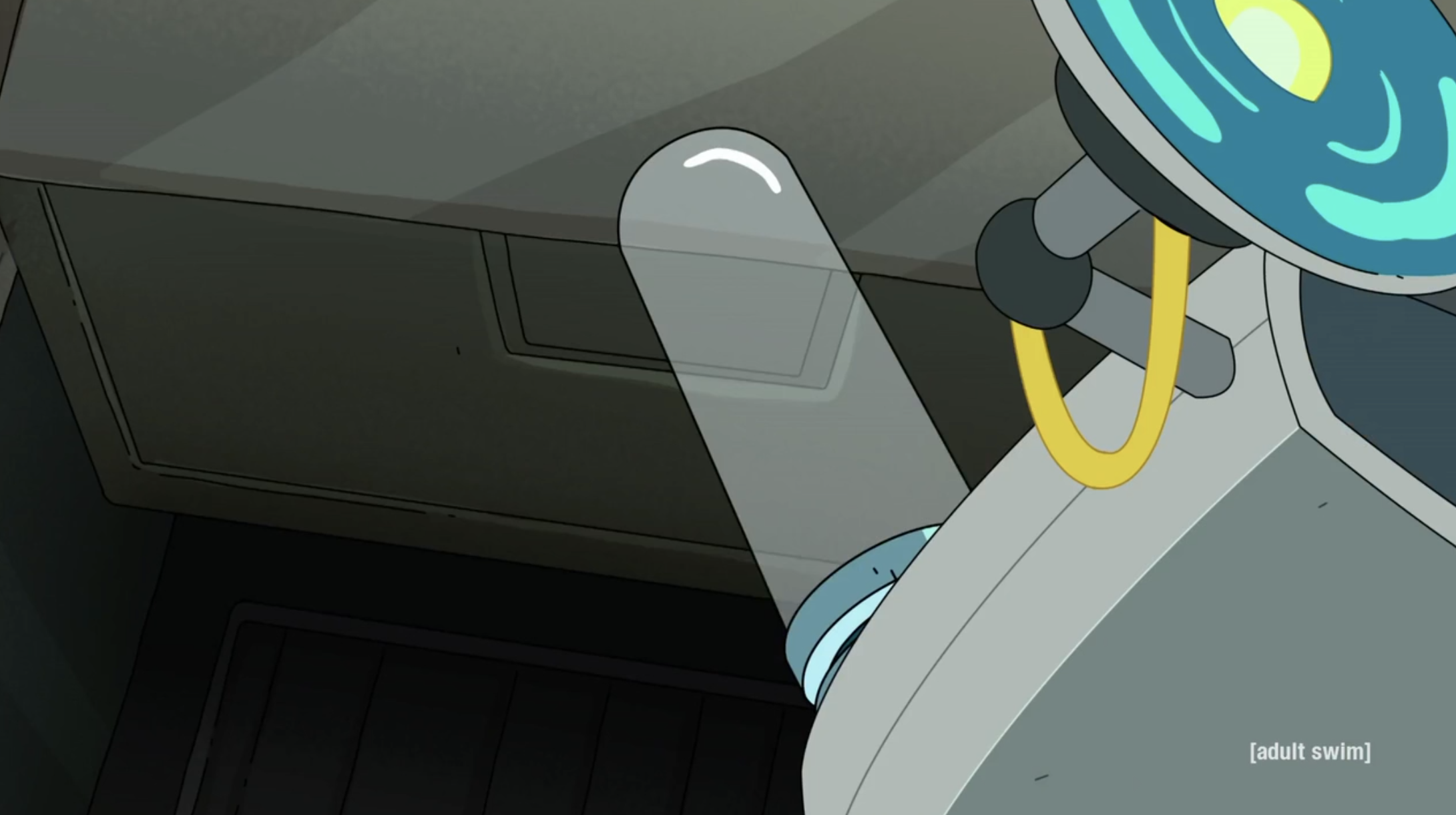 Rick and Morty
A tool used to extract and erase memories. These memories could be then uploaded into a special helmet to be watched. The memories are stored in the shape of the tubes to be inserted into the helmet. The device is mostly used to spare a person from painful memories.