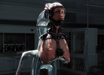 Robocop
Parts of the brain of the policeman reused to be built into a new “robocop” – half-human/half cyborg system