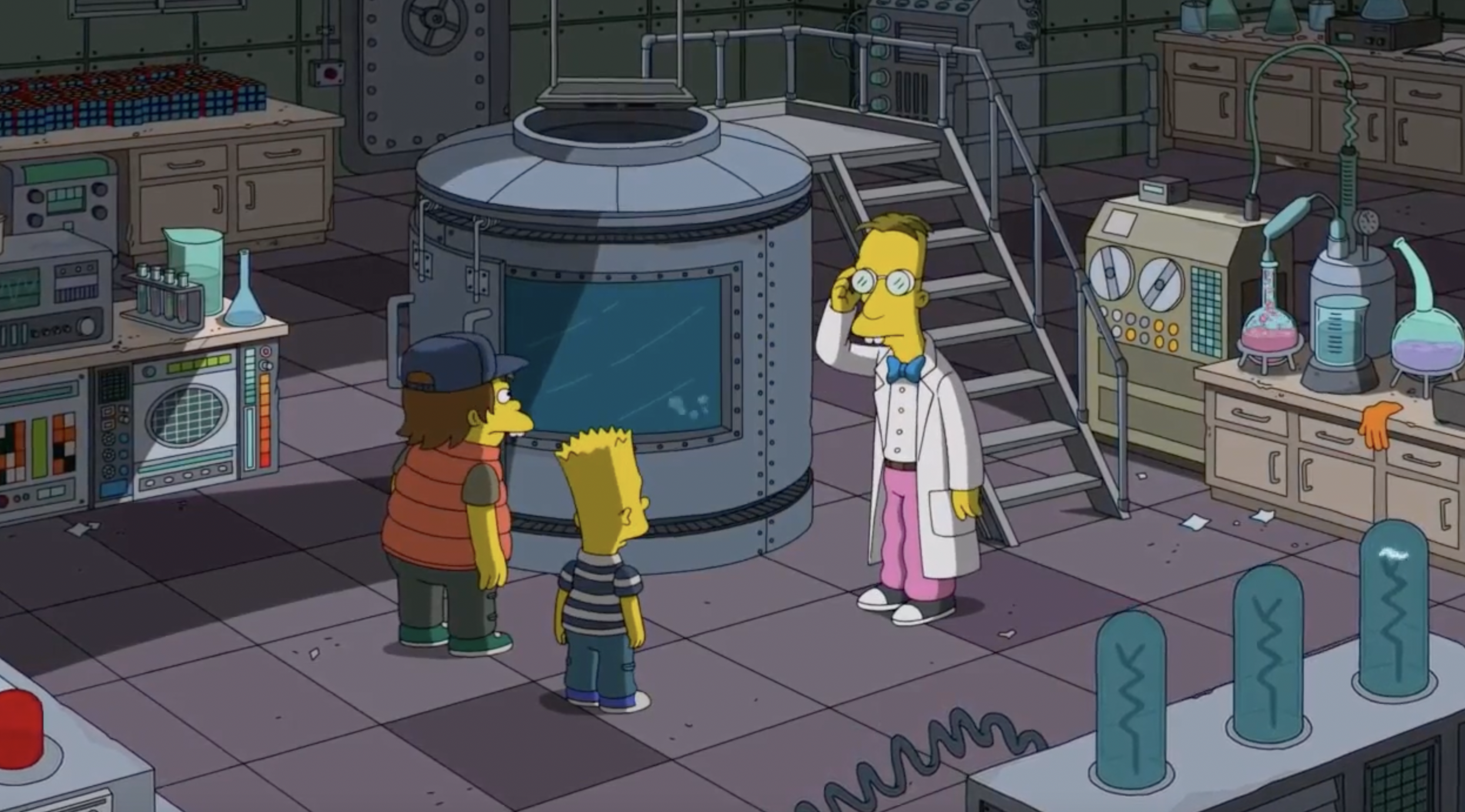 The Simpsons
sensory deprivation device