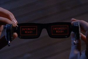 Chuck, S2 E3 "Chuck Versus the Break-Up"
Intersect Glasses are glasses that contain a portion of if not complete files for the Intersect.